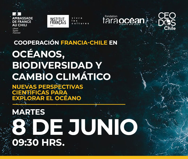 Cooperación Francia-Chile en océanos, biodiversidad y cambio climático: Nuevas perspectivas científicas para explorar el océano